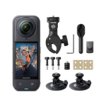 Insta 360 X5 Motorcycle Bundle Midnight Black