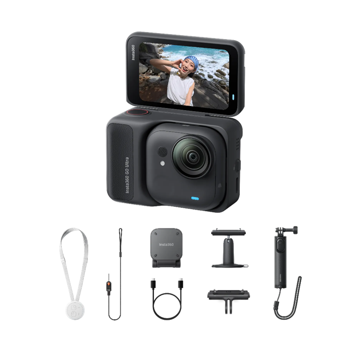 Insta360 GO Ultra Creator Bundle - Midnight Black