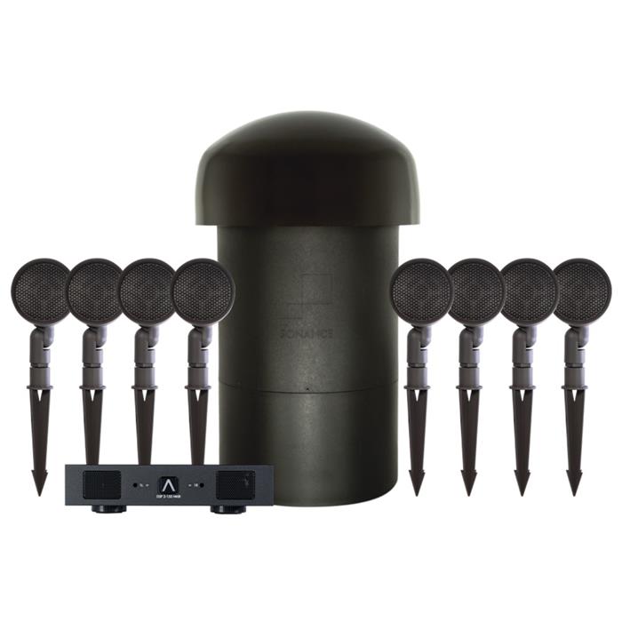 Sistema audio exterior Sonance Garden Series SGS 8.1 Con Amplificador